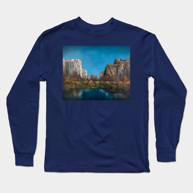 Yosemite Autumn Long Sleeve T-Shirt by J&S mason